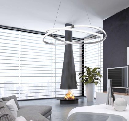 Lampadario moderno per il living