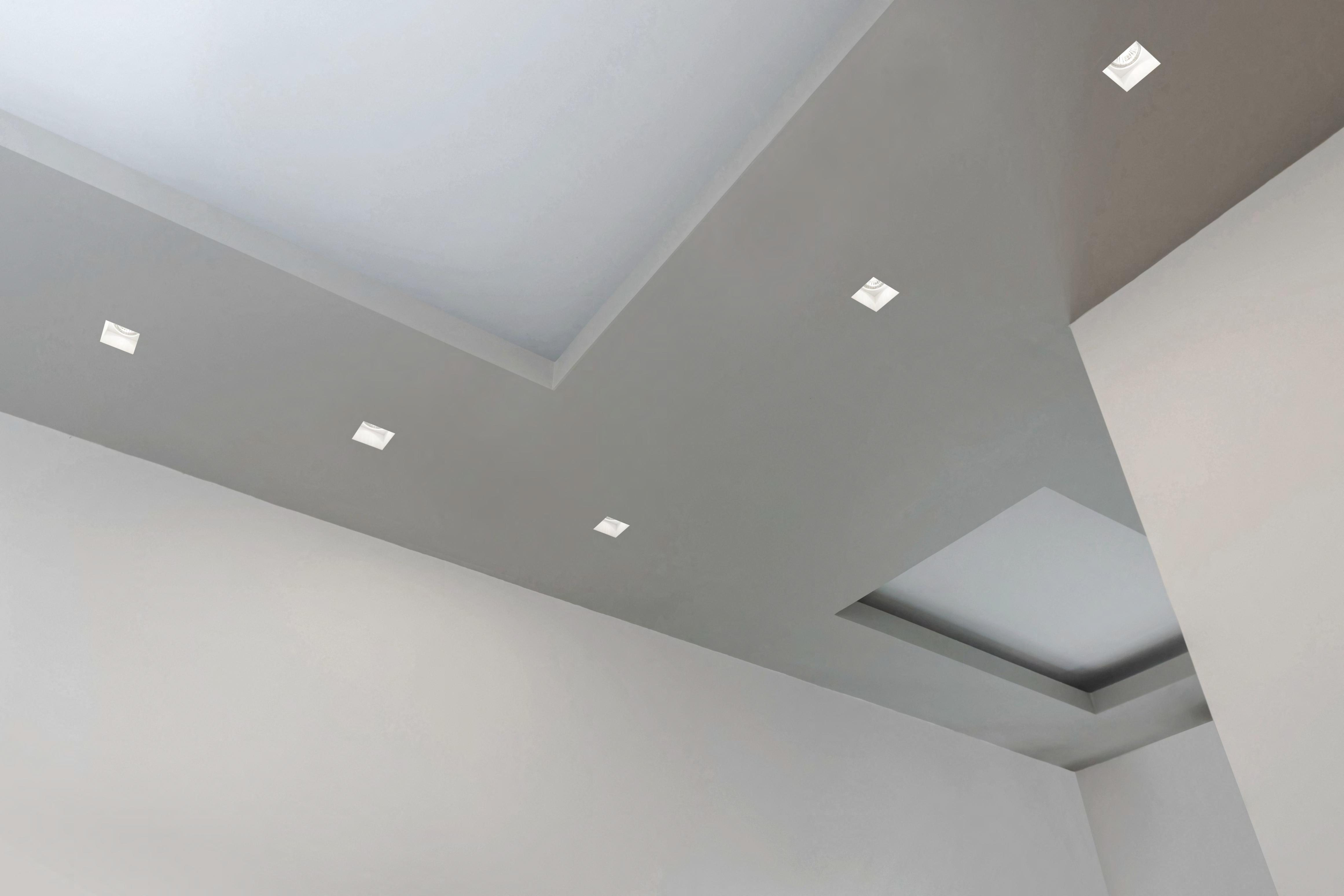 Illuminazione da incasso: faretti controsoffitto