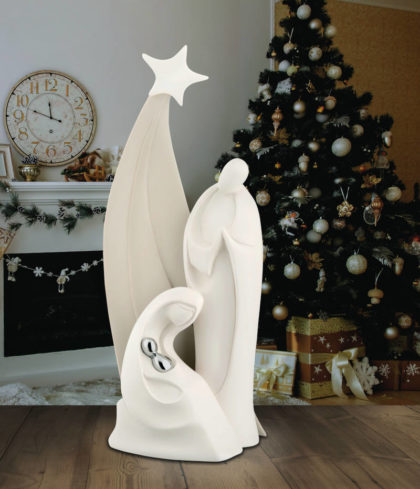 statuette presepe moderno natale